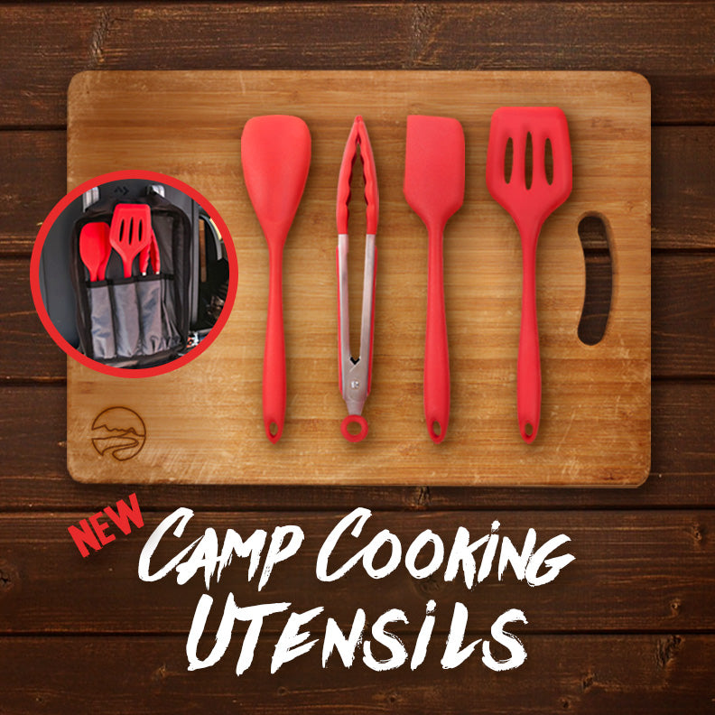 Camp Cooking Utensils 4-Pack – Blue Ridge Overland Gear