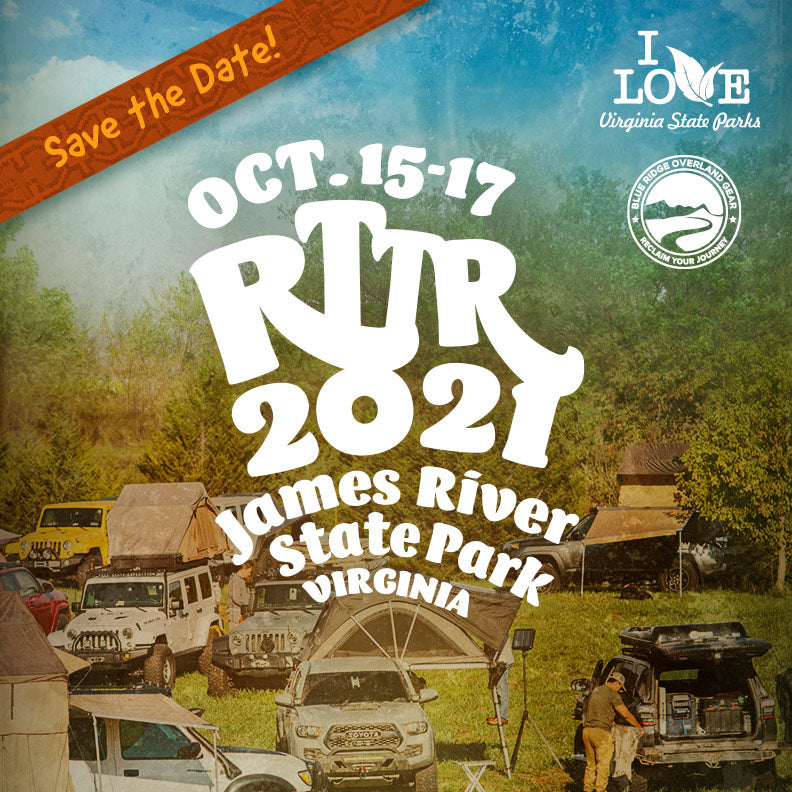 Roof Top Tent Rally 2021 Save The Dates Oct 15 17 Blue Ridge Overland Gear