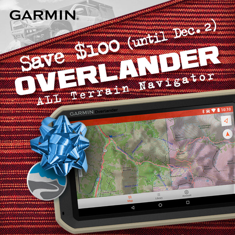 Now On Sale: Garmin Overlander ($100 off until Dec. 2)