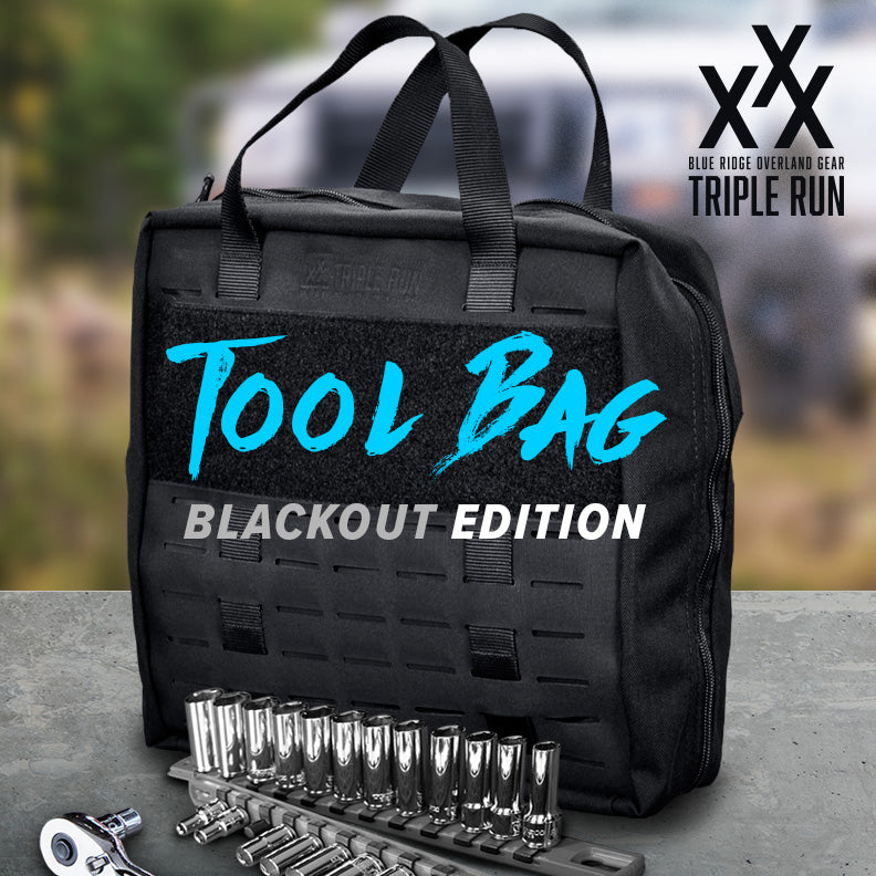 New: Blackout Triple Run Tool Bag