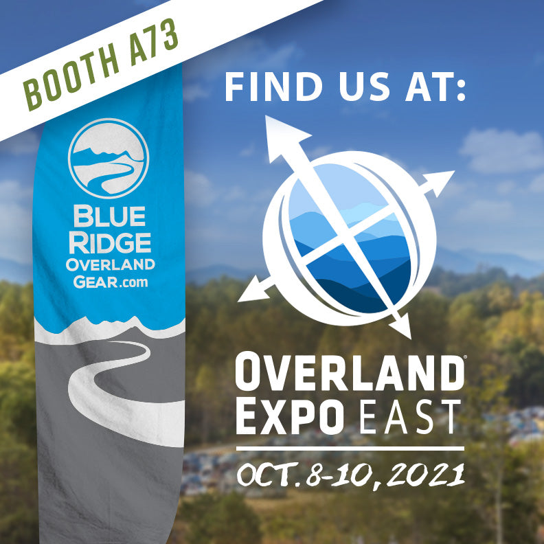 Find us at Overland Expo East