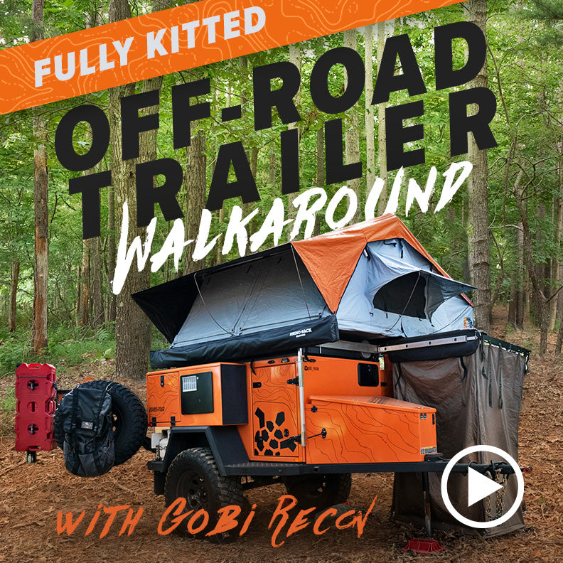 Fully Kitted Off-Road Trailer - walkaround w/ GobiRecon – Blue Ridge ...