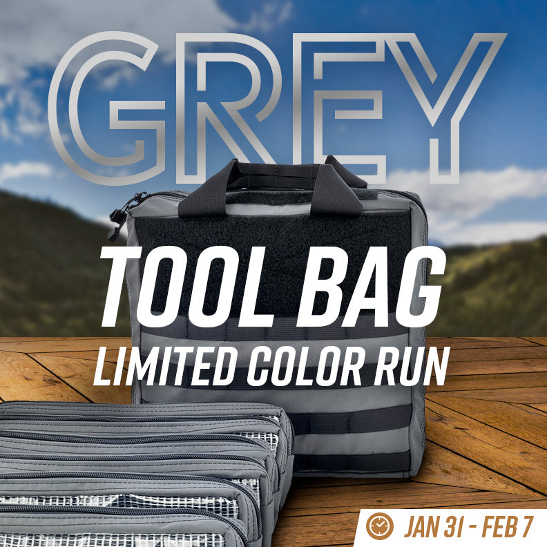 Limited Run: Tool Bag in Grey (Jan 31 - Feb 7)