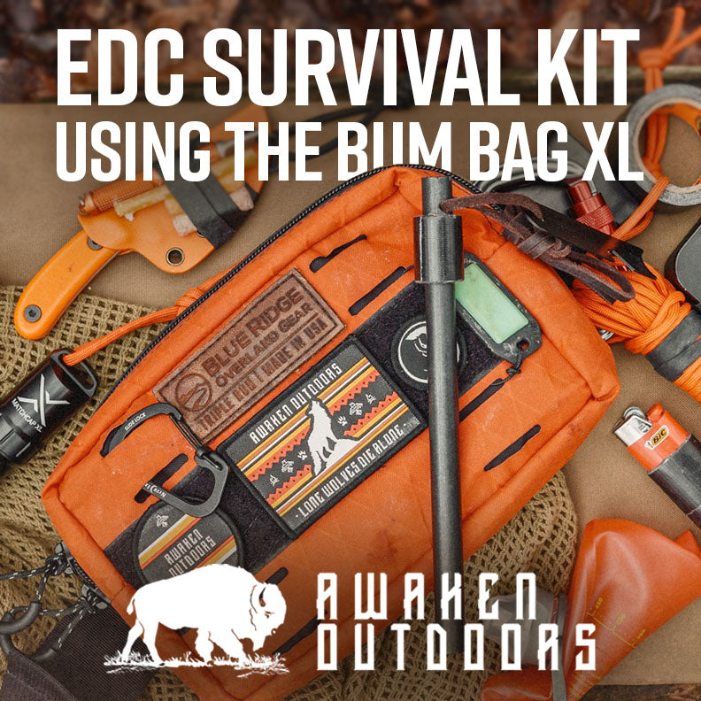 EDC Loadout For Wilderness Survival Kit (Anthony Awaken)