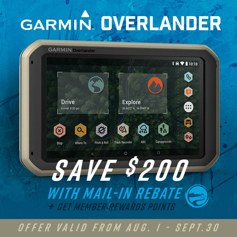 Save $200 On Garmin Overlander (Until Sept. 30)