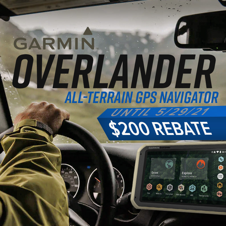 Garmin Overlander: $200 Rebate Until 5/29/21