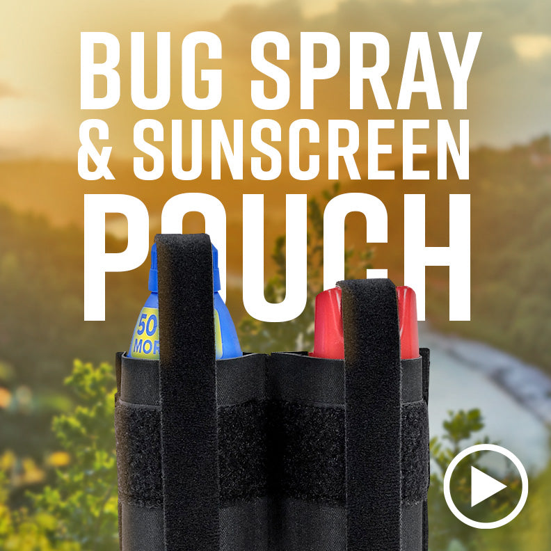 New: Bug Spray / Sunscreen Pouch!