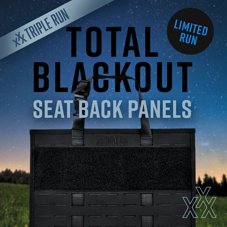 Total Blackout Seat Back Panel (Pre-Order Ends 4/19)