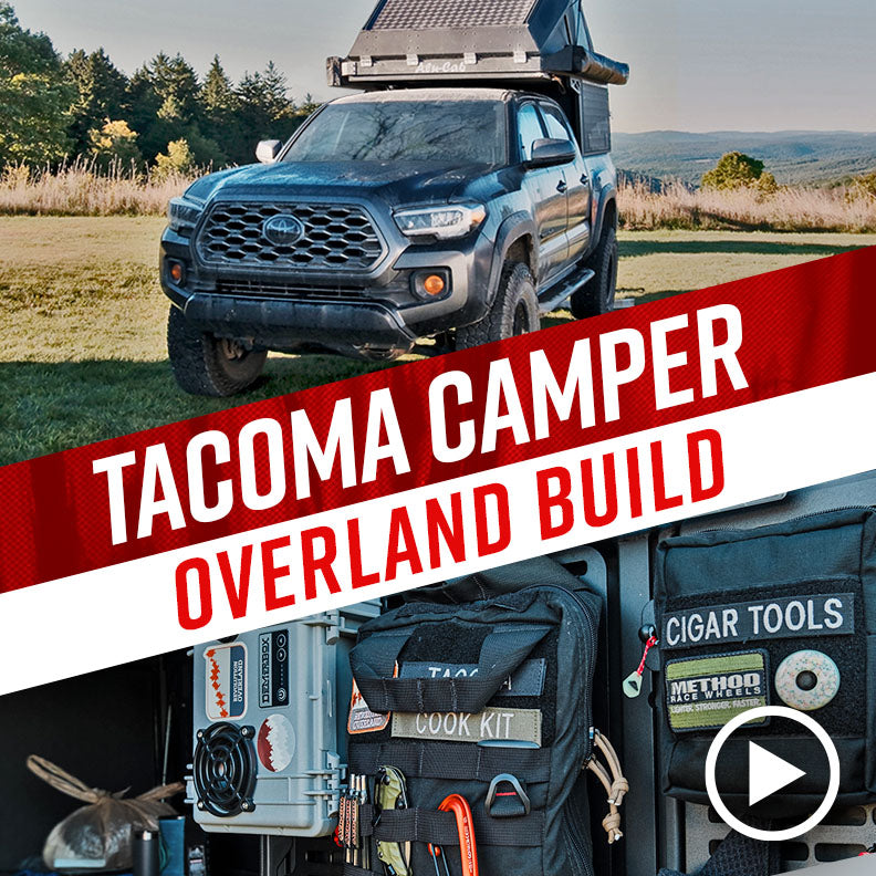 Overland Tacoma For Family of Four w/ Alu-Cab Canopy Camper