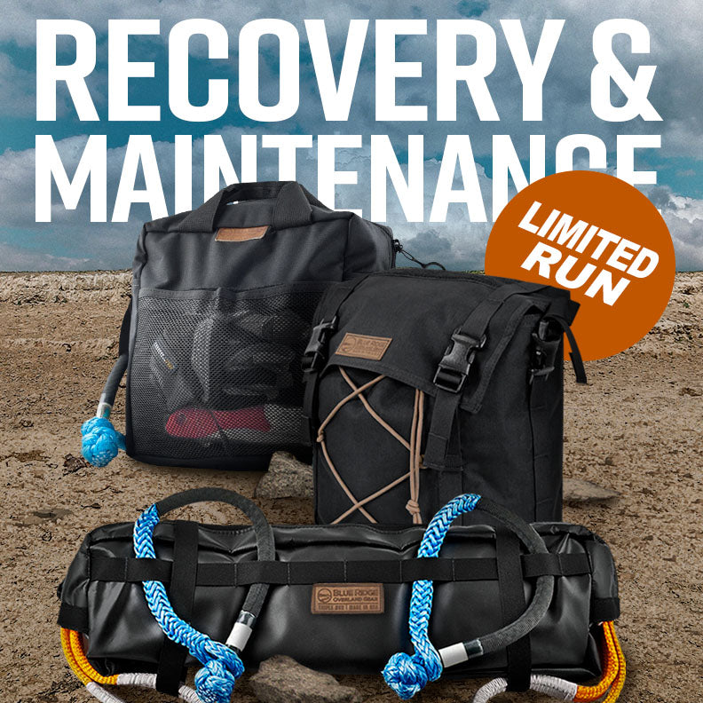 Recovery and Maintenance Bags: Limited Run