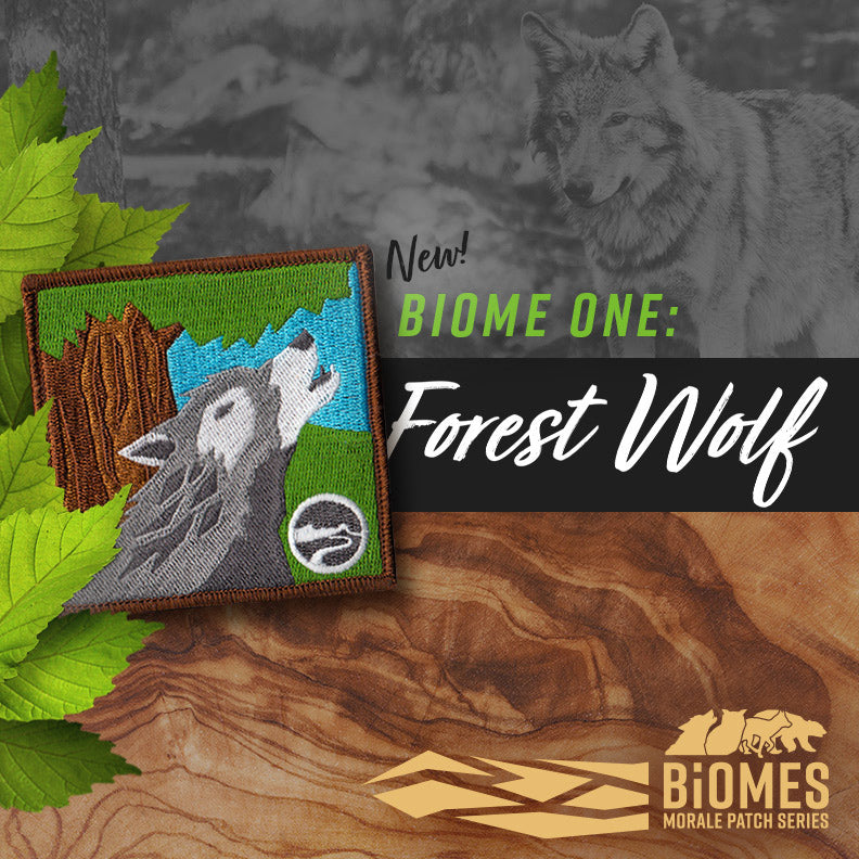 New: Forest Wolf patch (Biomes series)