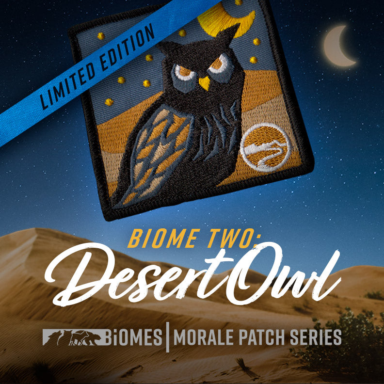 New: Desert Owl Patch (Biomes Series)