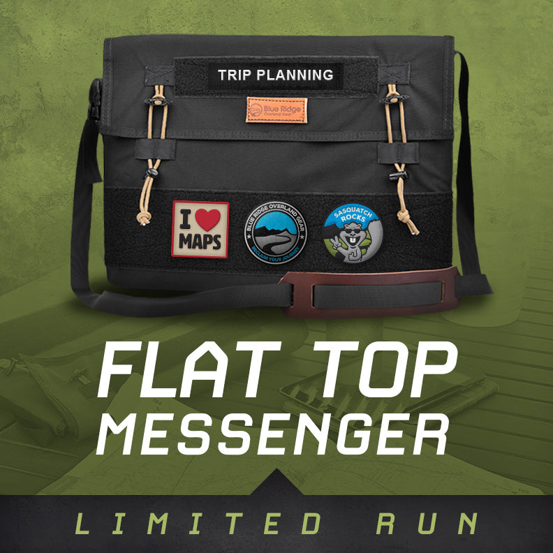 Flat Top Messenger: The Perfect Gazetteer Bag