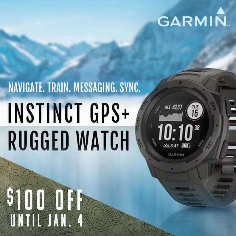 Garmin Instinct GPS+ Watch: Now On Sale