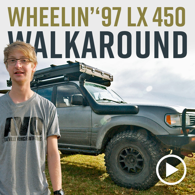 97' LX 450 Overland Vehicle Walkaround (video)