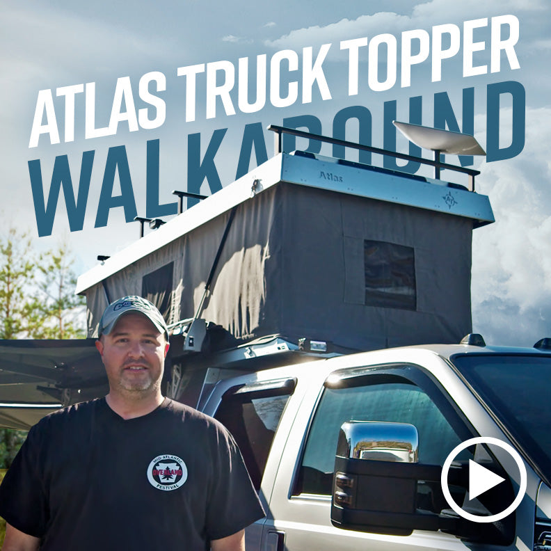 Atlas Truck Topper, Overland Vehicle Walkaround (video)