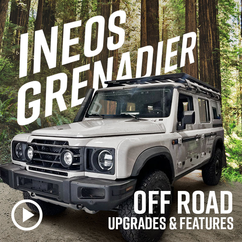 Ineos Grenadier off-road upgrades and features (video walkaround)