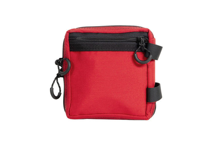 EDC Pouch - red colorway - by Blue Ridge Overland Gear - back view