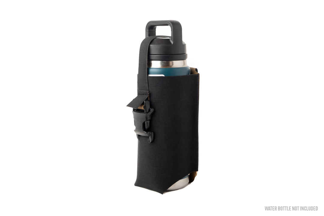 MOLLE Water Bottle Pouch 5.0, front view - by Blue Ridge Overland Gear