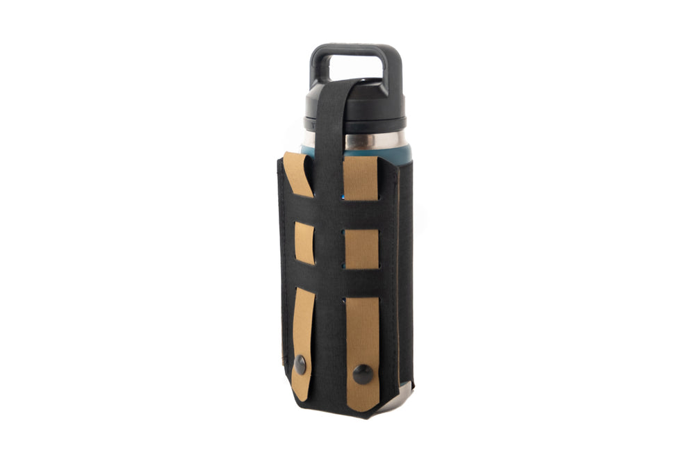 MOLLE Water Bottle Pouch 5.0, back view - by Blue Ridge Overland Gear