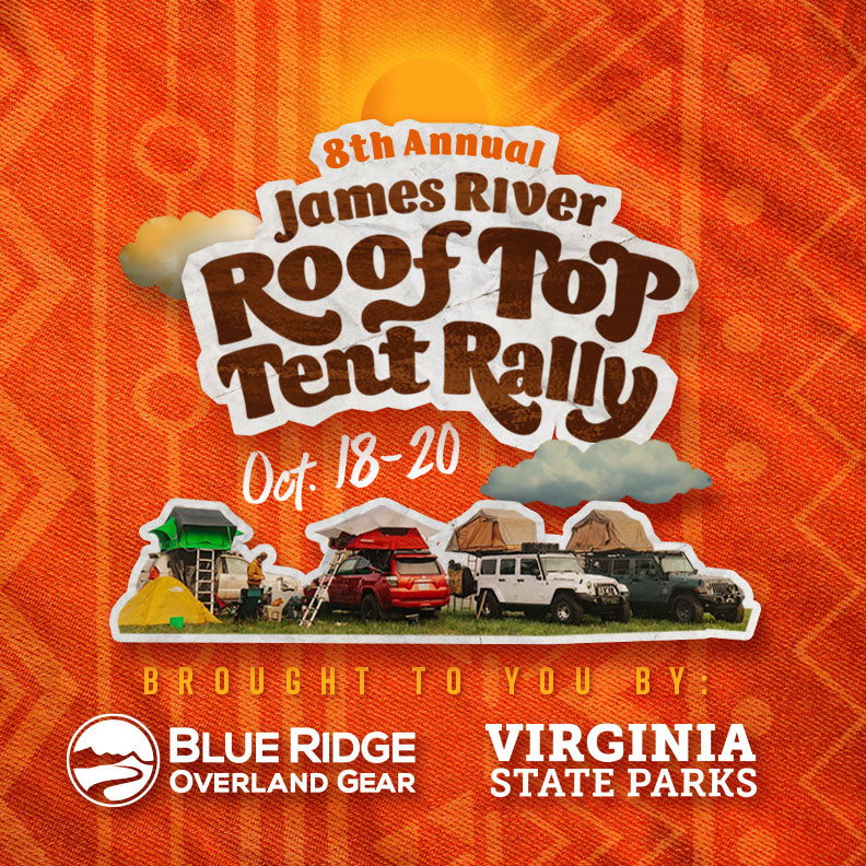 Roof Top Tent Rally at the James River State Park