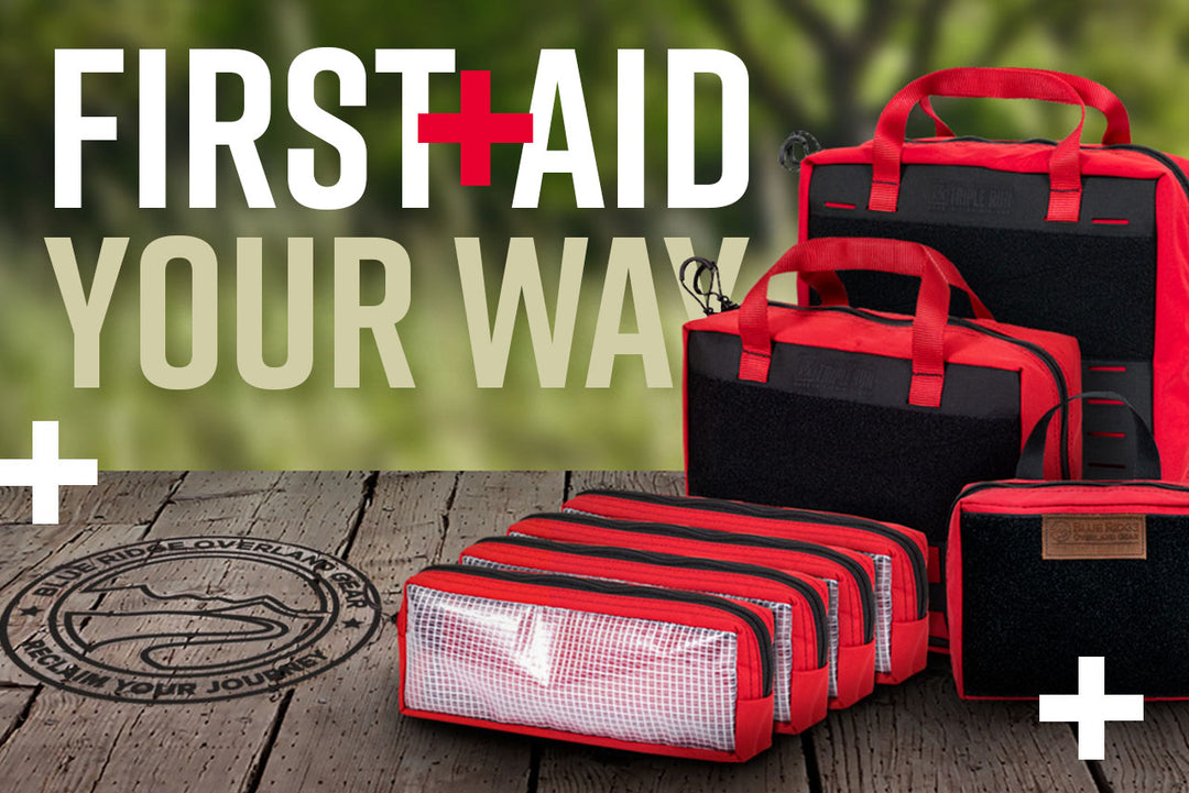 First Aid Bags for you to build your own kit, video