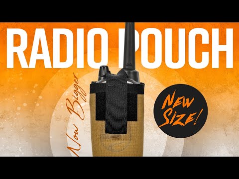 Velcro Radio Pouch – Blue Ridge Overland Gear