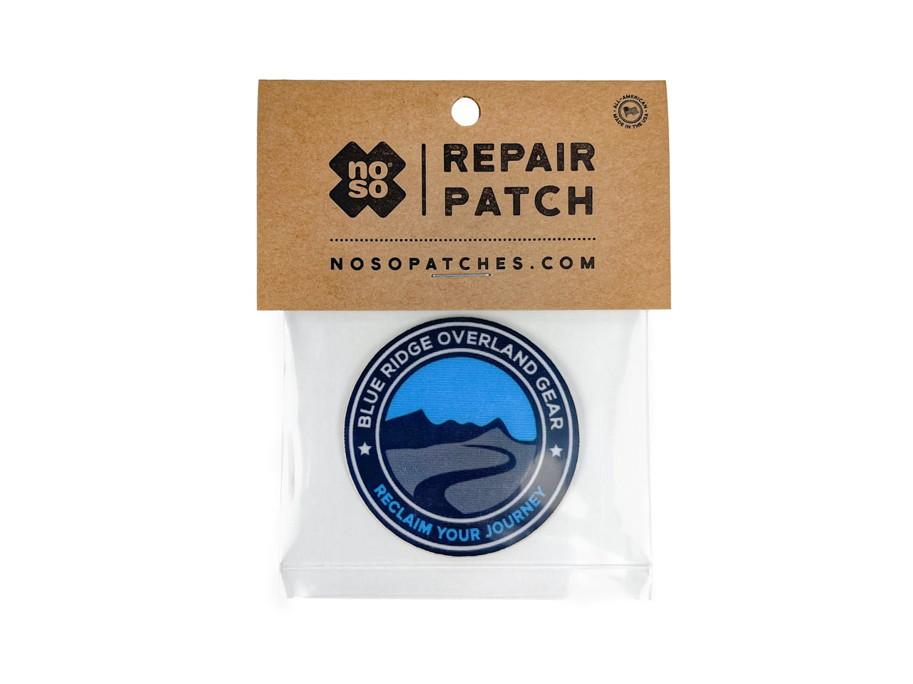 NOSO Bear Paw Camo Gear Repair Patch - Backcountry Hunters & Anglers Store