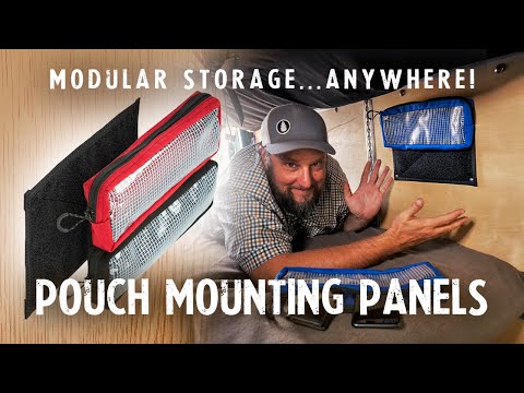 Pouch Mounting Panel 8x12 by Blue Ridge Overland Gear – FreedomVanGo